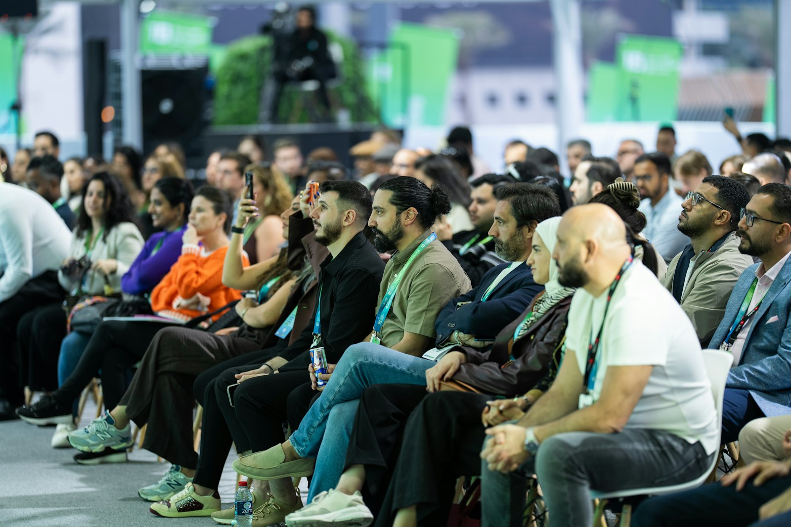 Audience at a professional conference event